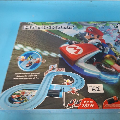62 - Carrera I First Mario Cart Racing Set With 2 Cars