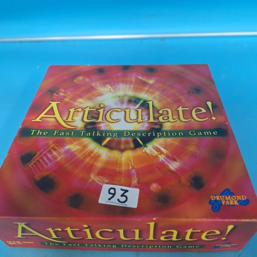 93 - New In The Box Articulate Board Game