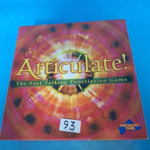 93 - New In The Box Articulate Board Game