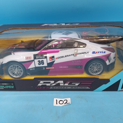 102 - Remote Control Racing Car