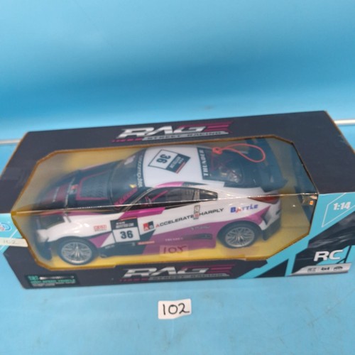 102 - Remote Control Racing Car