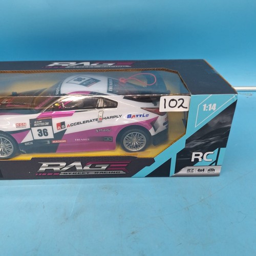 102 - Remote Control Racing Car
