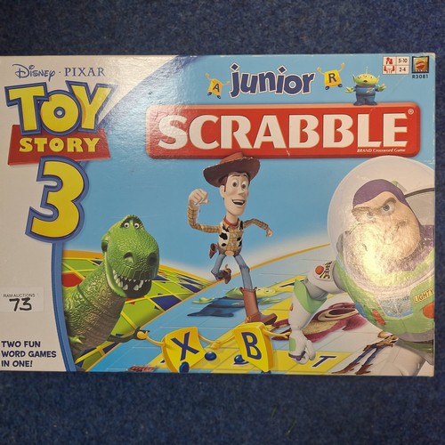 73 - Boxed Toy Story 3 Scrabble