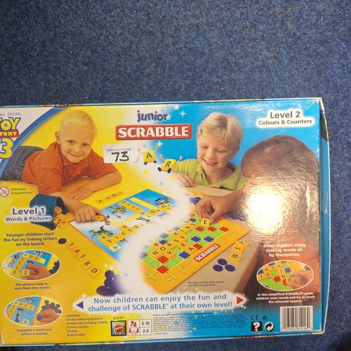73 - Boxed Toy Story 3 Scrabble