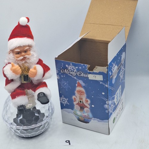 9 - Santa On a Bauble Ornament