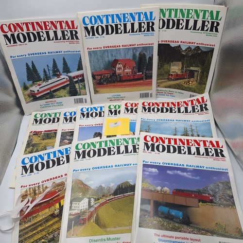 57 - One Year Of Continental Railway Magazines x 12 Copies