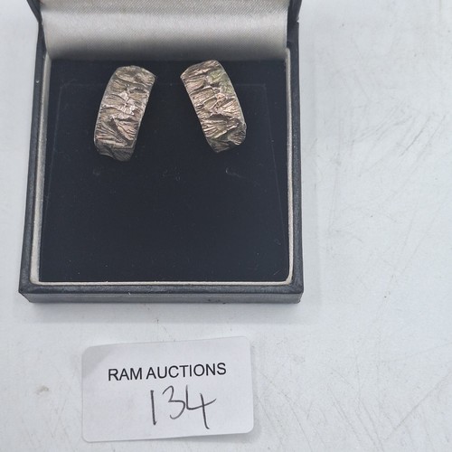 134 - BOXED FASHION/VINTAGE 925 EARRINGS