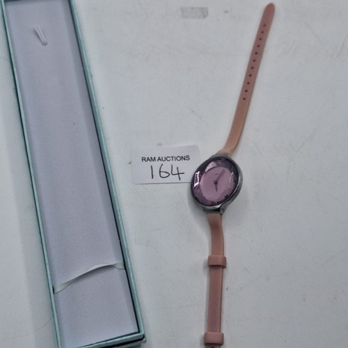 164 - GEMS LADIES CRYSTAL FACE WATCH