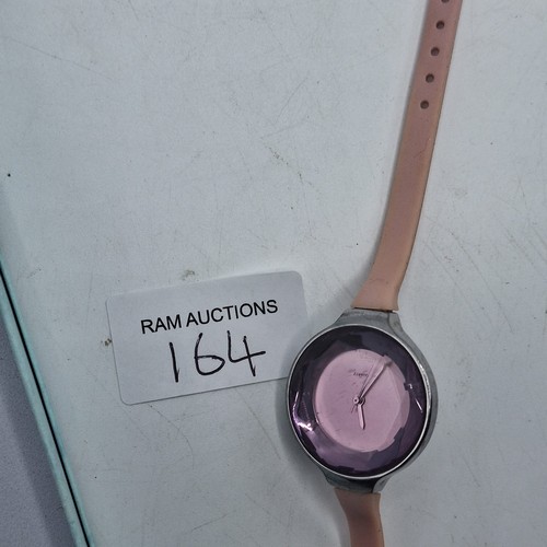 164 - GEMS LADIES CRYSTAL FACE WATCH