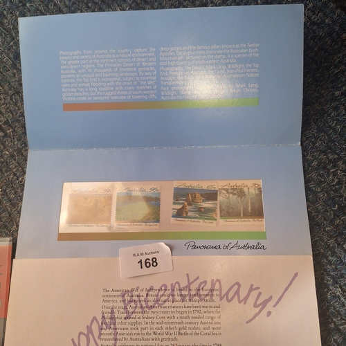 168 - Denmark 932-935 MNH Trains and Railroads Stamps, with Additional Danish and Australian Issues