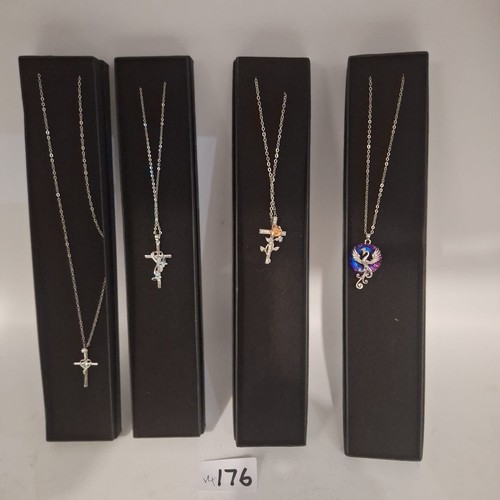 176 - Ladies Necklaces x4