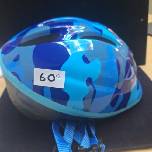 60 - Cycle Helmets x2 One Is Small and One Is Muddy Fox Size Large