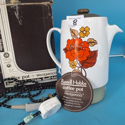 8 - Russell Hobbs Electric Coffee Pot