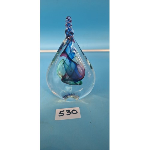 530 - Fully Marked Nubile Glass Ware Labelled 5