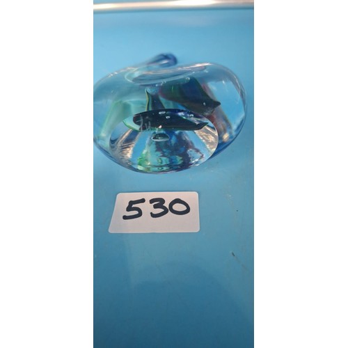 530 - Fully Marked Nubile Glass Ware Labelled 5