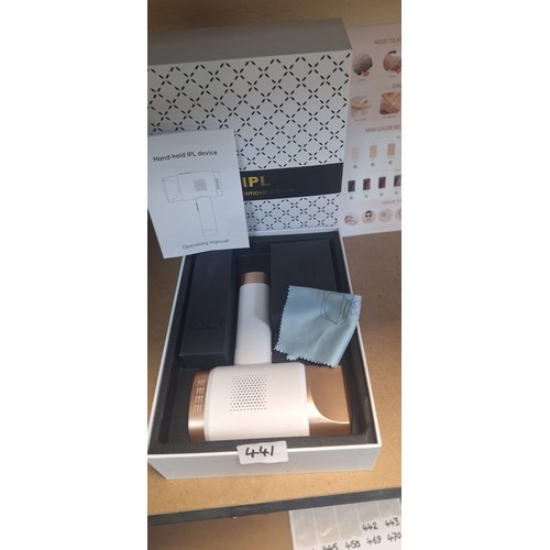 441 - Boxed IPL Hair Removal Kit Complete