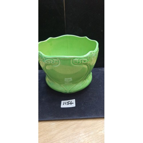1154 - Tellgraf Vintage/Antique German Planter In Green