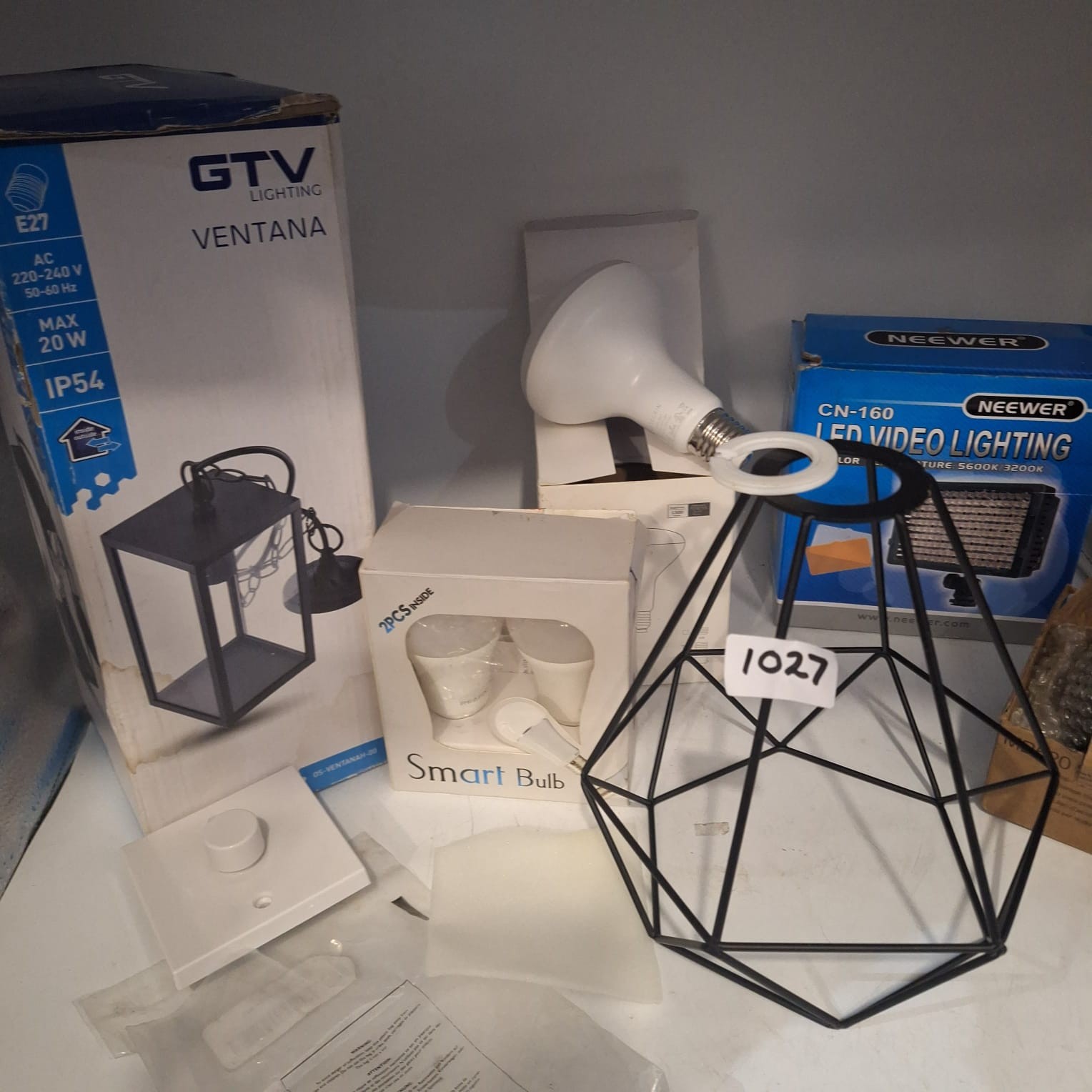 Electrical Lot To Include Led Light, Lantern and Various Others Great Lot