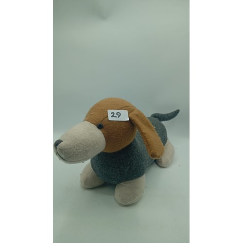 29 - Heavy Dog Door Stop