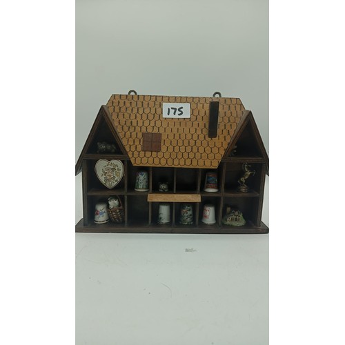 175 - Wooden House With Contents