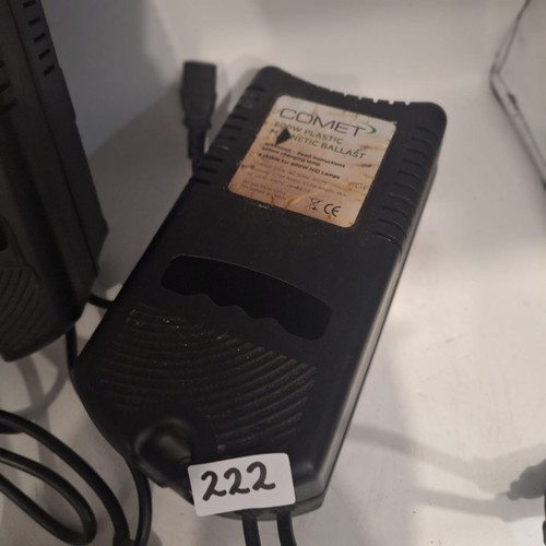 222 - 600 Watt Magnetic Ballasts x2 With Leads