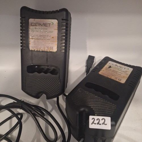 222 - 600 Watt Magnetic Ballasts x2 With Leads