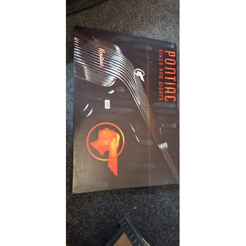 226 - Pontiac 6's and 8's Car Canvas