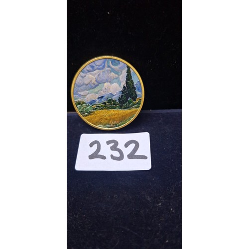 232 - Collectable Vincent Van Gosh Coin