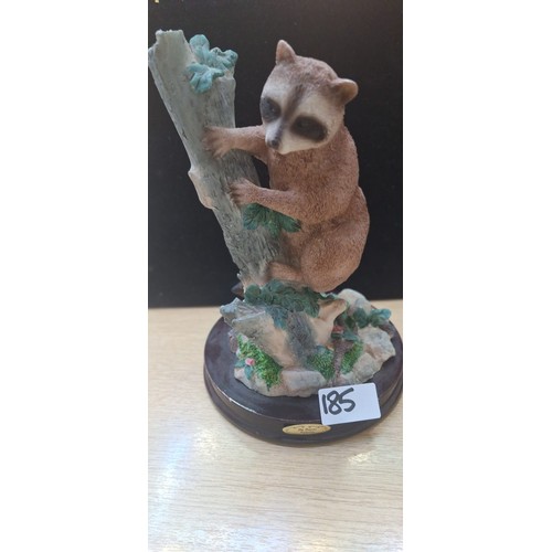 185 - Meerkat On a Tree Trunk Figure