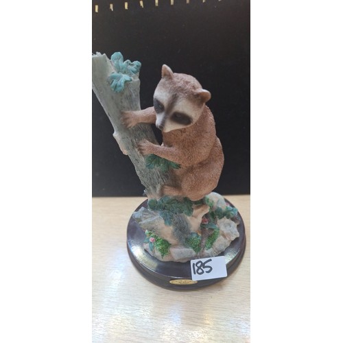 185 - Meerkat On a Tree Trunk Figure