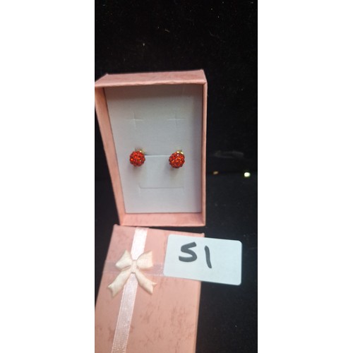 51 - Boxed 925 Silver Earrings Clamps Are Not