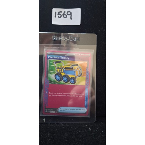 precious trolley pokemon card (185/191) [Scarlet & Violet: Surging Sparks] Surging Sparks Type precious trolley pokemon card price