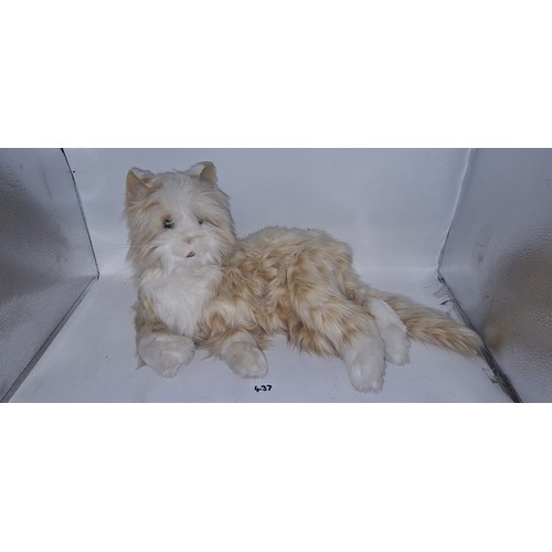 Interactive Orange Tabby Pet Cat