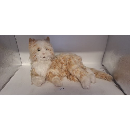 Interactive Orange Tabby Pet Cat