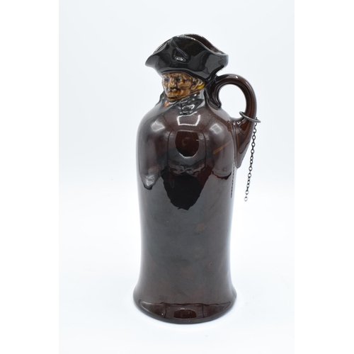 110 - Royal Doulton Kingsware whisky flagon 'Night Watchman'