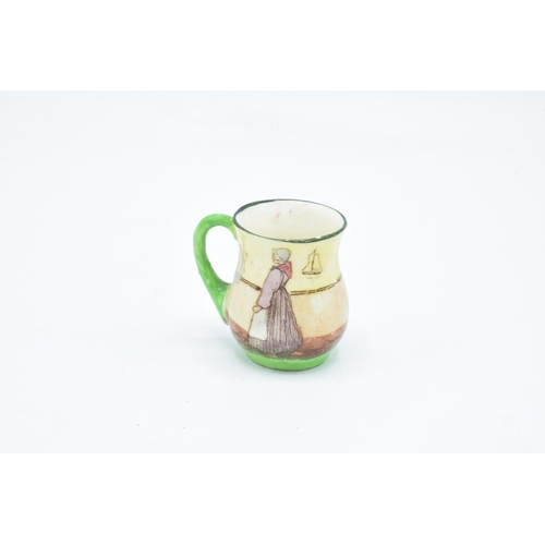 113 - Royal Doulton miniature Dutch Harlem scene jug