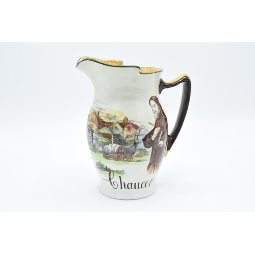 115 - Royal Doulton series ware jug 'Chaucer'