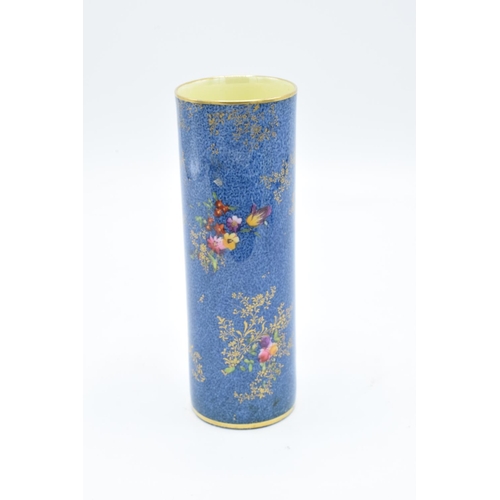 118 - Royal Doulton cylindrical series ware vase with a pheasant design