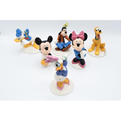 131 - Royal Doulton collection of Disney figures 'The Mickey Mouse Collection': 70th anniversary full set ... 