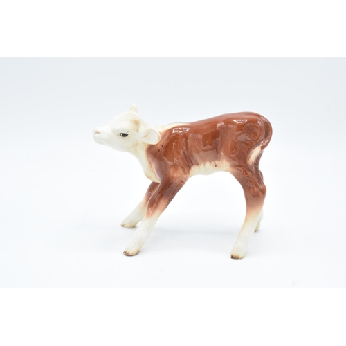 143 - Beswick Hereford calf 854