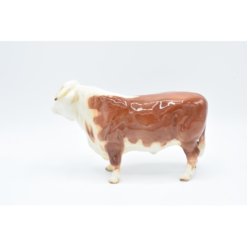 144 - Beswick Hereford bull 949