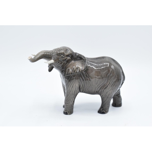 179 - Beswick Elephant with trunk outstretched 974