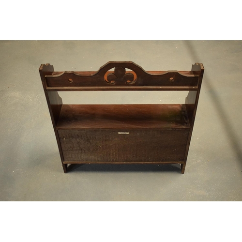 290 - Edwardian wall shelf/ unit