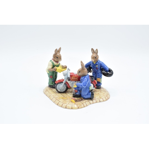 70 - Royal Doulton Bunnykins limited edition Tableau Ready to Ride: DB363, edition of 1500. With box and ... 