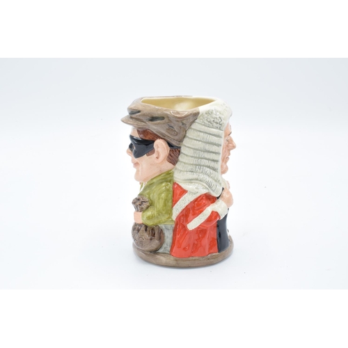96 - Royal Doulton double-sided Toby jug 'The Judge and Thief' D6988