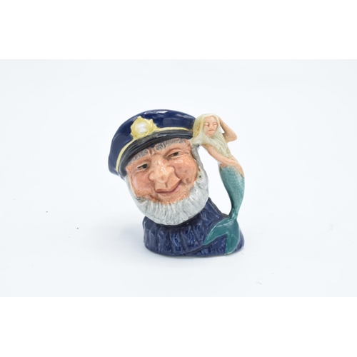 98 - Miniature Royal Doulton character jug Old Salt D6557: open arm version