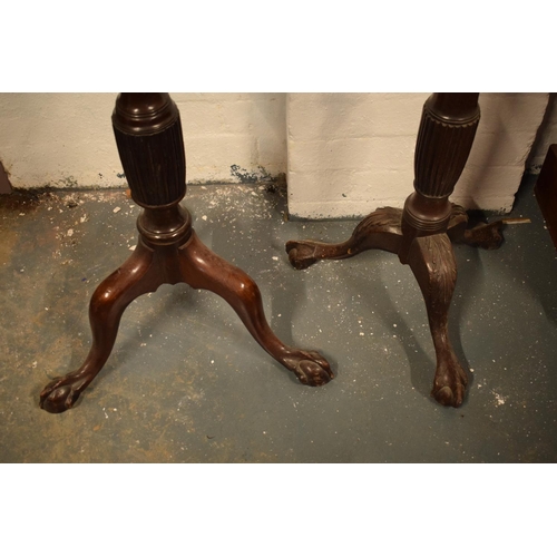 350 - Near pair of late victorian plant stands/ torcheres