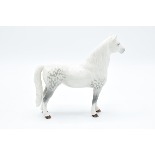 140 - Beswick Welsh Mountain Pony 2nd Version with loose tail 1643: dapple grey. All in good condition wit... 