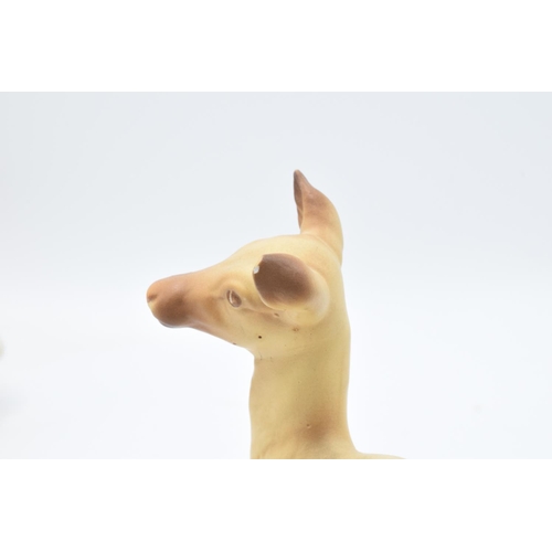 150 - Beswick rough collie dog 1791 with a matte Doe (2) In good condition with no obvious damage or resto... 