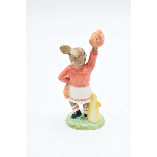 65 - Royal Doulton Bunnykins Cheerleader DB142 in red colour way LE1000. All in good condition without an... 